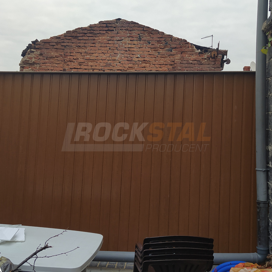 Garaż blaszany 4x5 m + brama uchylna - obrazek 4