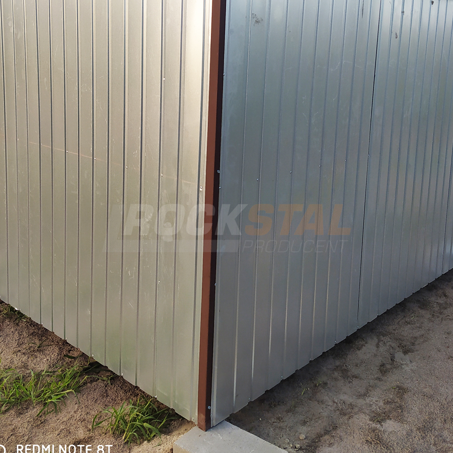 Garaż blaszany - ocynkowany - standard 3x5 m - obrazek 4